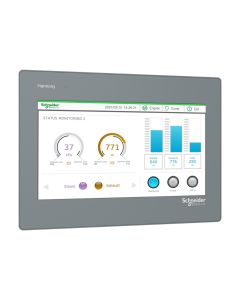 "Schneider HMI 10"W Easy Touch Panel, Ethernet model HMIET6500"