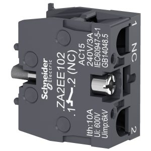 single contact block for head Ø22 - 1 NC