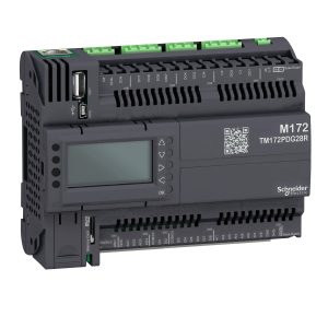 Controller, Modicon M171/M172/M173, performance, display, 28 IO, Ethernet, Modbus